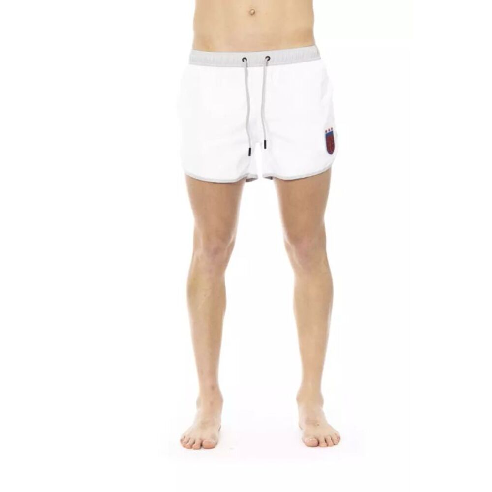 Bikkembergs White Polyester Men's Swim Men's Short